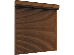 Рулонные ворота утепленные из профиля RH77M 3100x1000